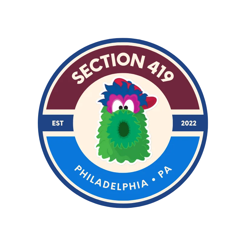 Section 419 Phillies Shirts