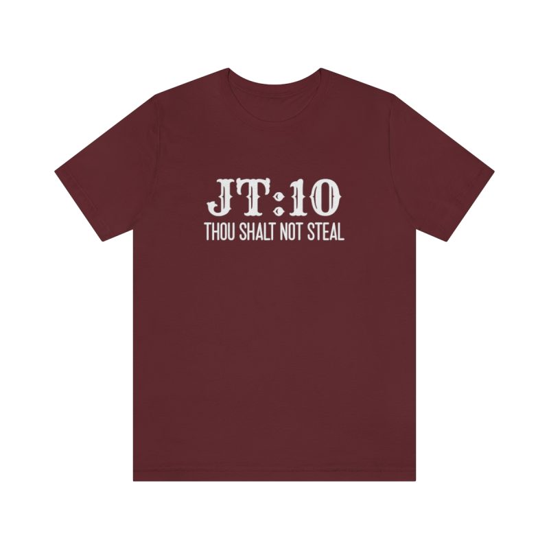 JT Realmuto Phillies Shirts Thou Shalt Not Steal - Section 419