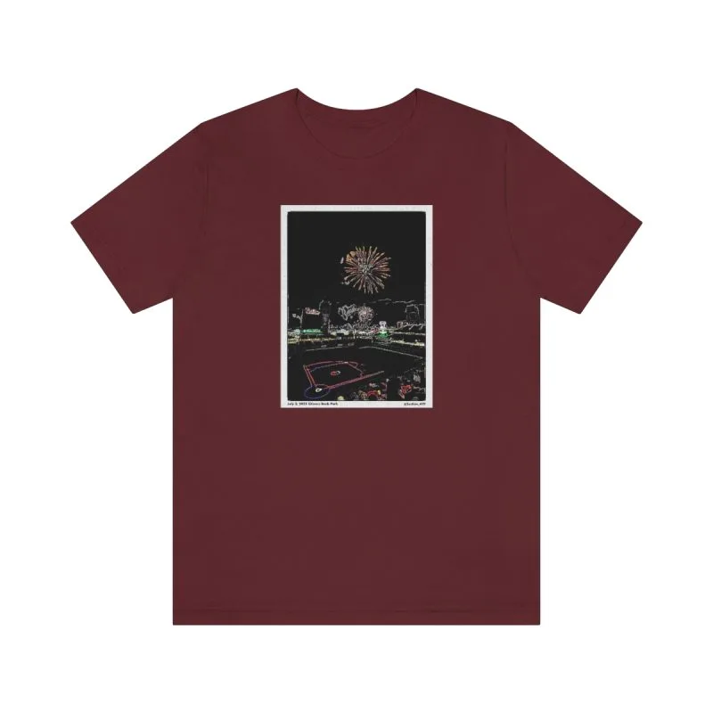Fireworks 4th of July - Philadelphia Phillies T Shirt