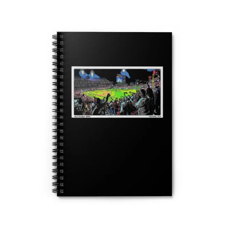 Philadelphia Phillies Red October Spiral Notebook