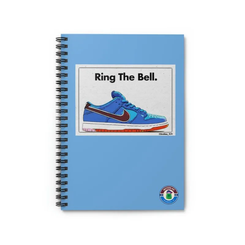 Phillies Dunks Ring The Bell Spiral Notebook