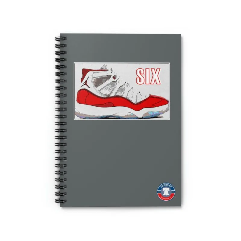 Jordan 6 Spiral Notebook