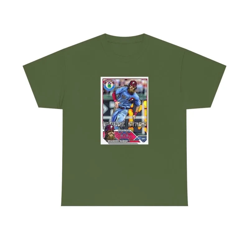 Brandon Marsh 2023 Topps Series 1 Baseball Card Shirt