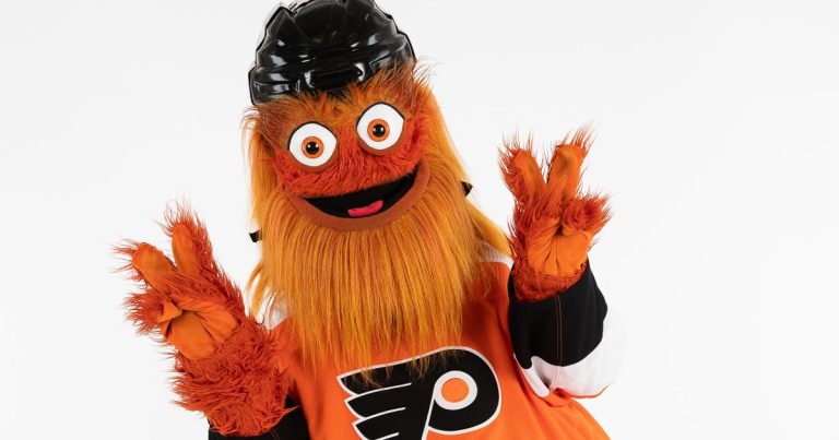 The Flyers Mascot Gritty