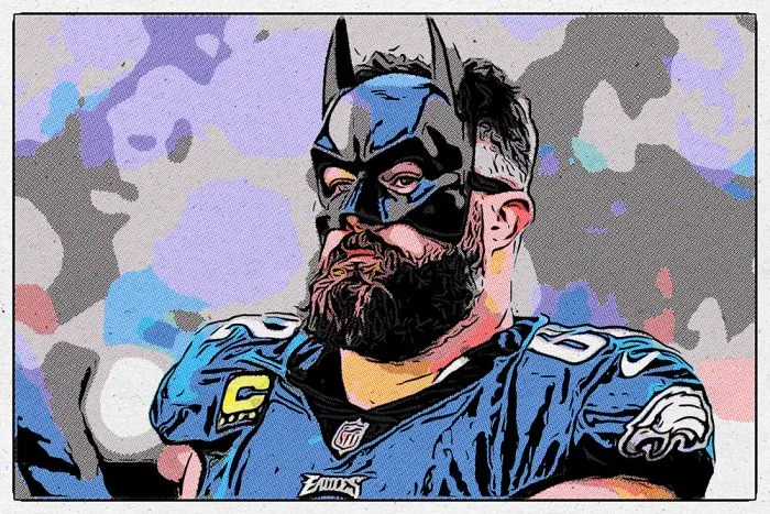 Jason Kelce Batman