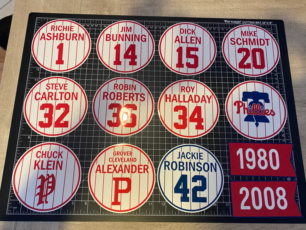 Retired Philadelphia Phillies Numbers