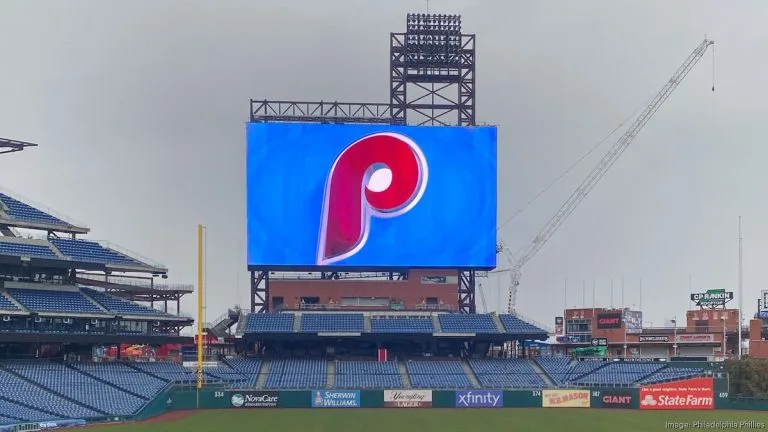 New Phillies Scoreboard