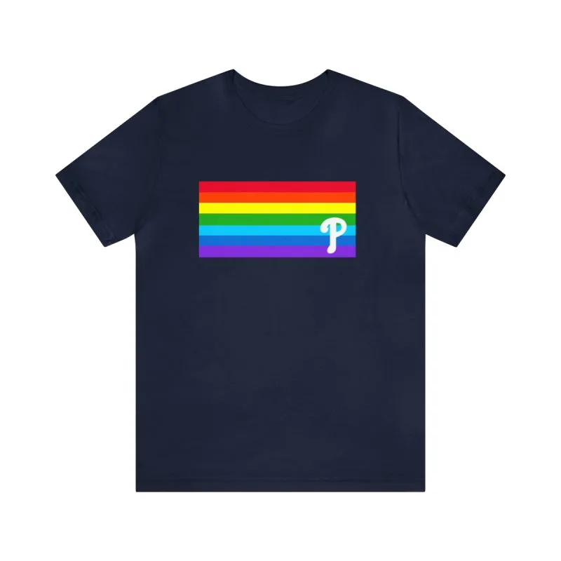 Phillies Pride Rainbow Flag Shirts