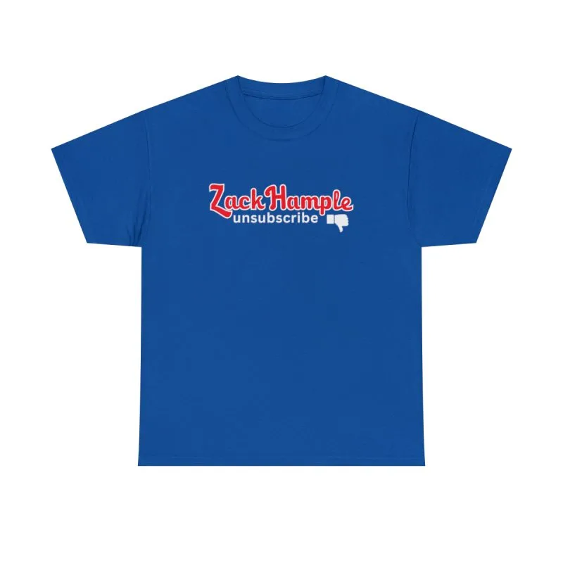 Zack Hample Unsubscribe Shirt