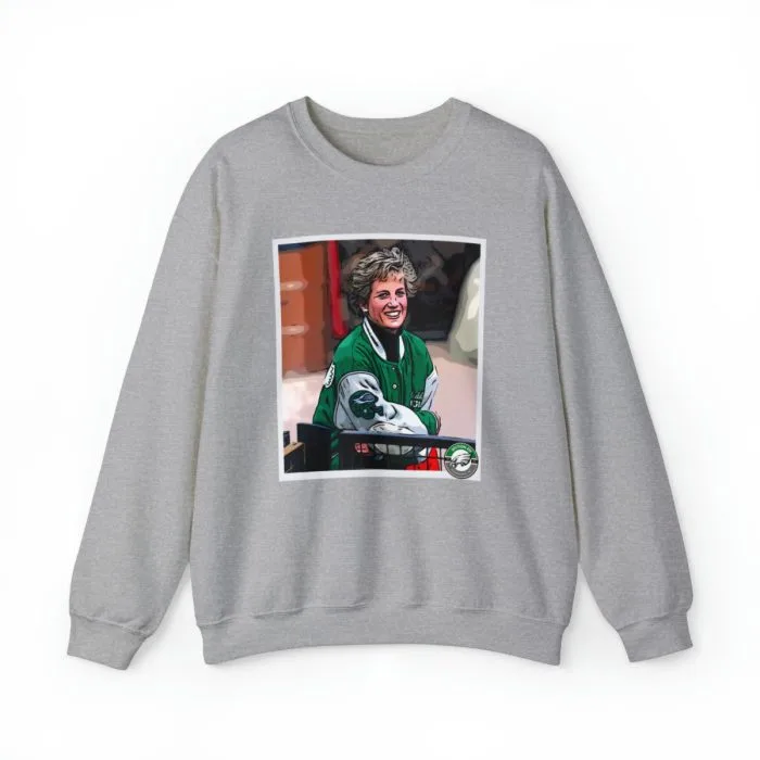 Eagles Princess Diana Jacket Crewneck Sweatshirt