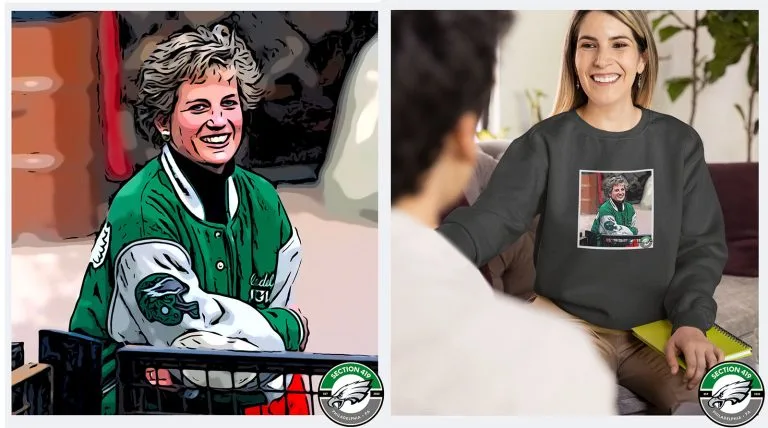 Princess Diana Philadelphia Eagles