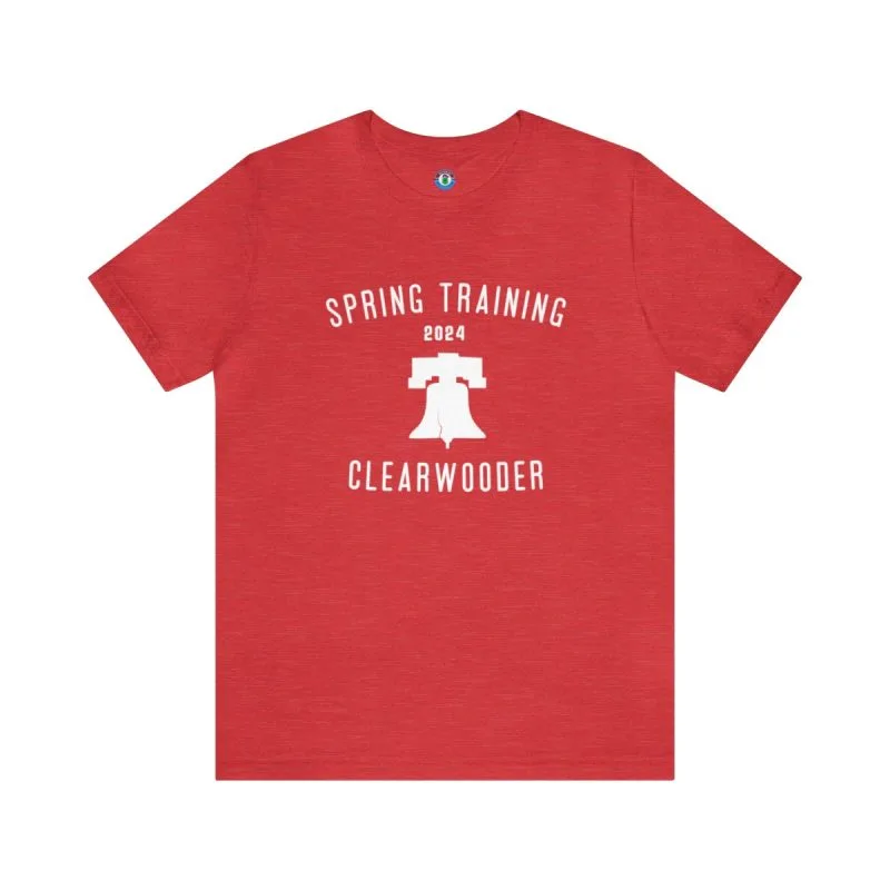 Clearwooder 2024 Phillies Spring Training Shirt