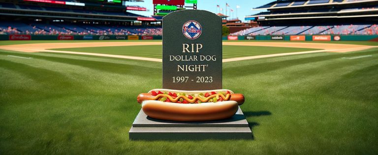 RIP Phillies Dollar Dog Night