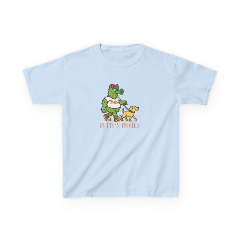 Kids Bette’s Triples Phillie Phanatic Shirt